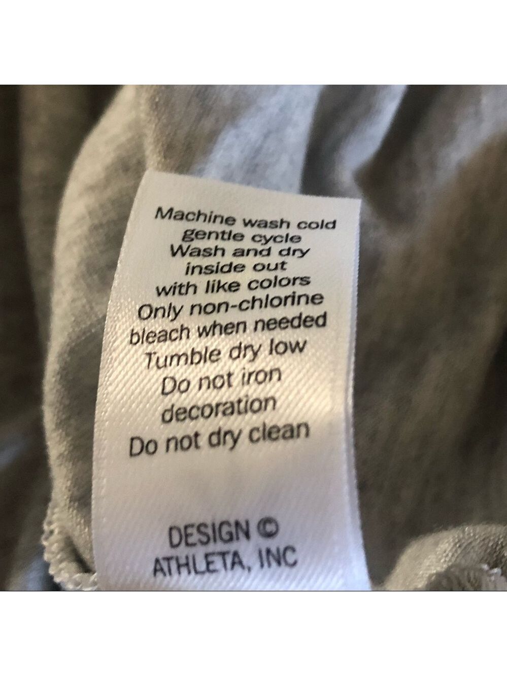 Athleta Heather Gray Dress w/ Criss Cross Back - Size Small - Picture 10 of 16